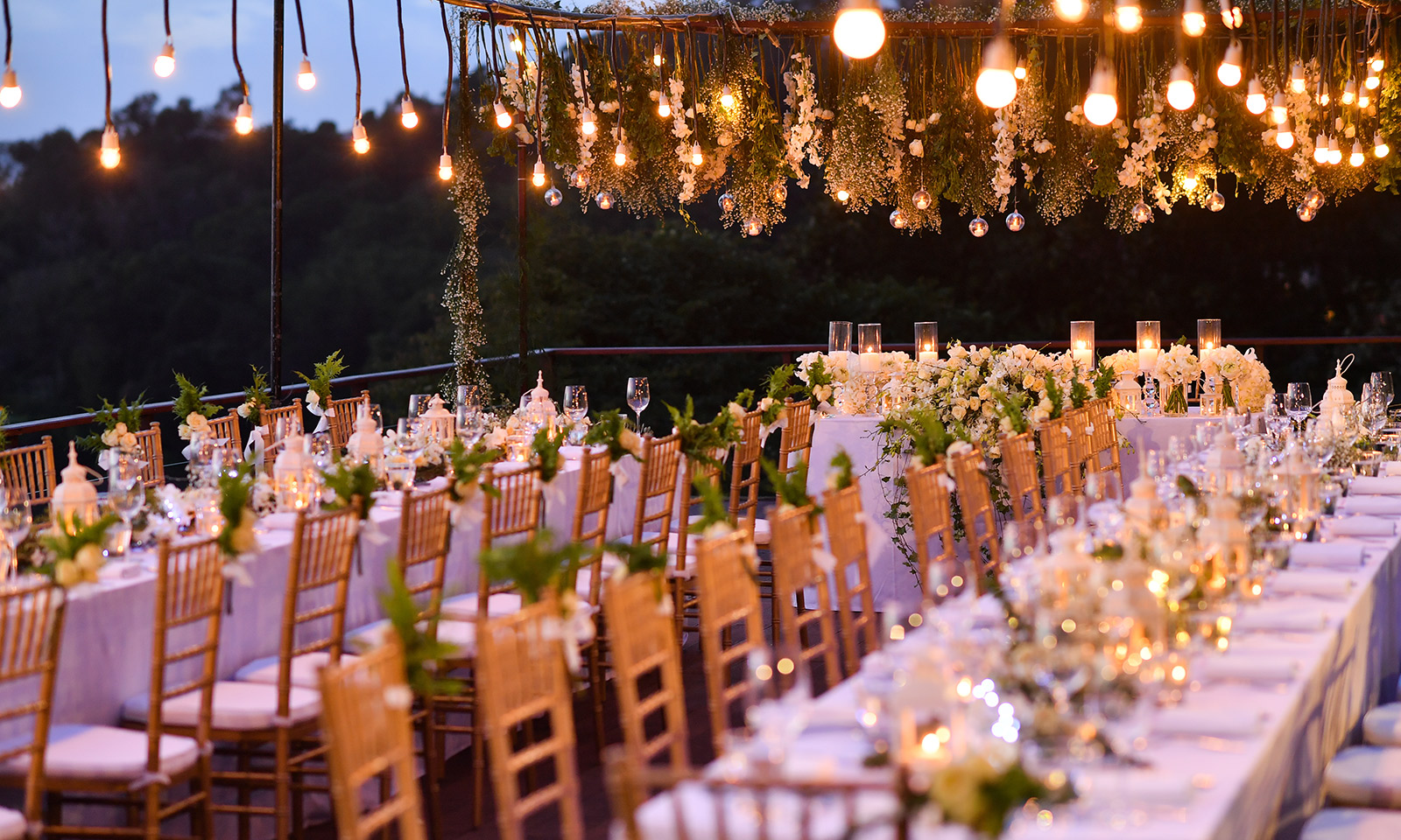 Catering Hochzeitsfeier im Hochzeits-Chalet